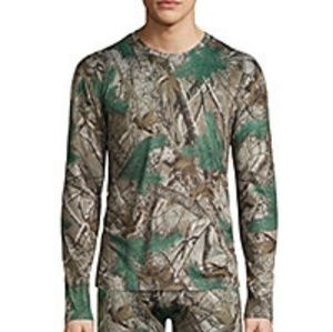St. John's Bay Camouflage Cold Performance Shirt Men's Small